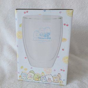 Sumikkogurashi - Pen Pen Fruit Vacation - Double Wall Glass (Blue)